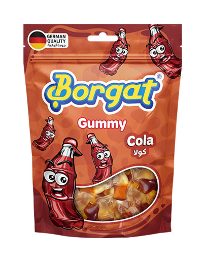 BORGAT GUMMY COLA POUCH (100GMS)