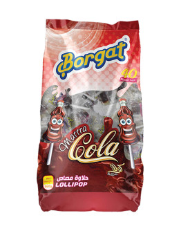 BORGAT LOLLIES MARRA COLA 40P (560GMS)