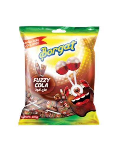 BORGAT LOLLIES COLA 40P (400GMS)