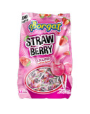 BORGAT LOLLIES STRAWBERRY GUM 48P (864GMS)