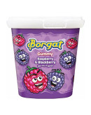 BORGAT GUMMY RASPBERRY & BLACKBERRY TUBS (160GMS)