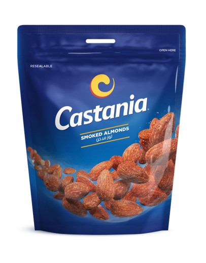 CASTANIA ALMONDS SMOKED (70GMS)
