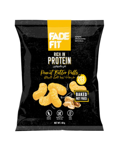 FADE FIT PUFFS PEANUT BUTTER (40GMS)
