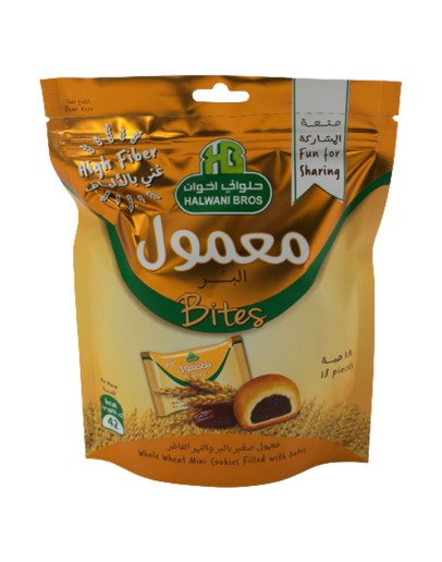 HALWANI MAMOUL WHOLE WHEAT POUCH (180GMS)