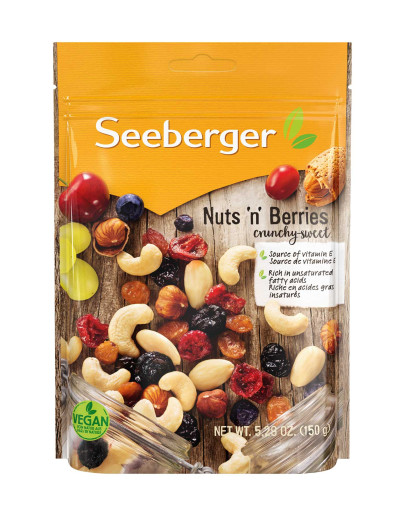 SEEBERGER NUTS & BERRIES (150GMS)