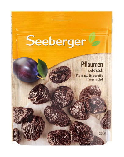 SEEBERGER SOFT PRUNES PITTED (200GMS)