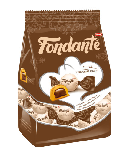 ELVAN FONDANTE CHOCOLATE FUDGE BAG (500GMS)