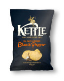KETTLE CRISPS CRUSHED BLACK PEPPER (40GMS)