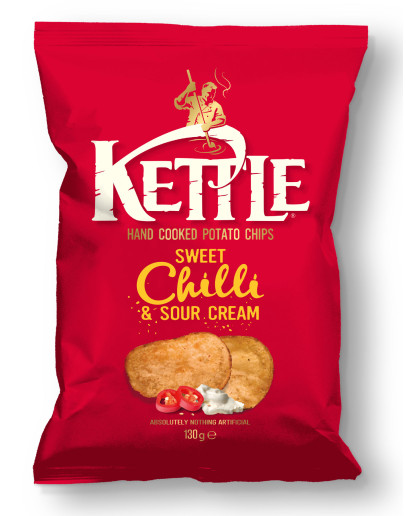 KETTLE CRISPS SWEET CHILLI (130GMS)