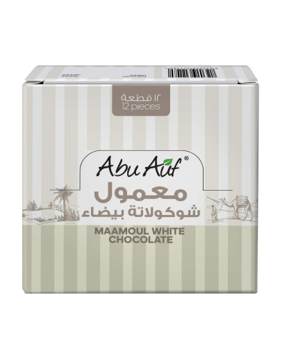 ABU AUF MAAMOUL DATE & WHITE CHOCO. (12X23GMS)