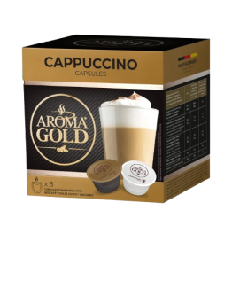 AROMA GOLD CAPPUCCINO CAPSULES BOX (8PCS)