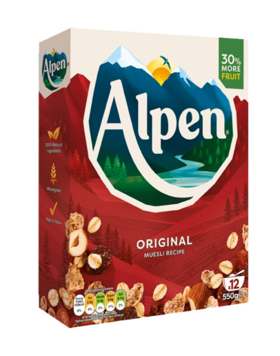 ALPEN  MUESLI  ORIGINAL (550GMS)