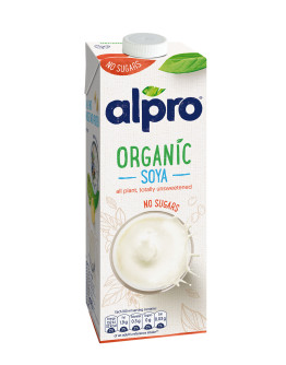 ALPRO ORGANIC SOYA UNSWEETENED (1LTR)