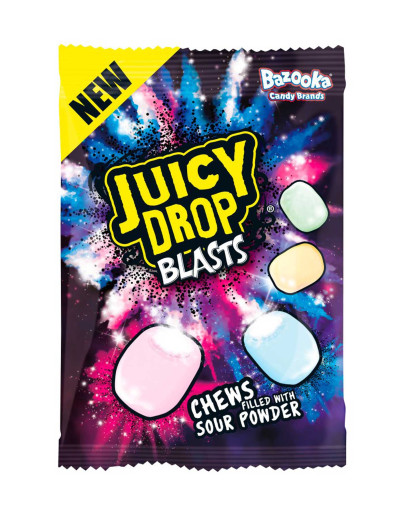 BAZOOKA JUICY DROP BLASTS (120GMS)