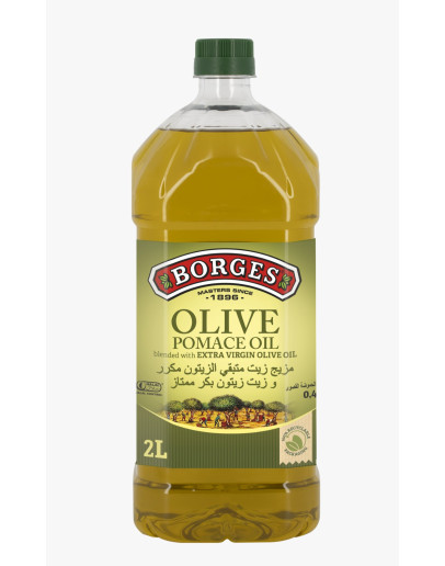 BORGES POMACE OLIVE OIL PET (2LTR)