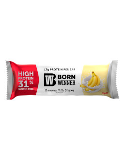 BORN WINNER PROTEIN BAR BANANA MILKSHAKE (55GMS)