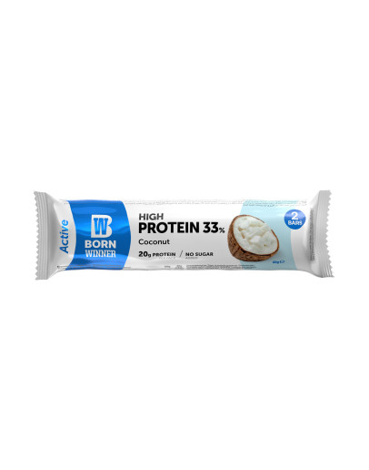 BORN WINNER PROTEIN BAR ACTIVE COCONUT (2X30GMS)