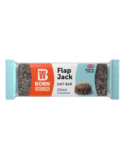 BORN WINNER FLAP JACK OAT BARS CHOCOLATE COCONUT (100GMS)