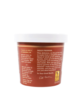 BOB'S RED MILL GLUTEN FREE OATMEAL BROWN SUGAR MAPLE CUP (61GMS)