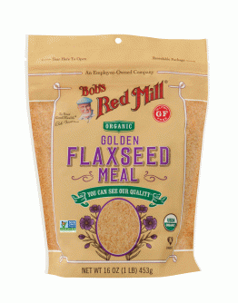 BOB'S RED MILL GLUTEN FREE ORGANIC GOLDEN FLAXSEED MEAL (453GMS)