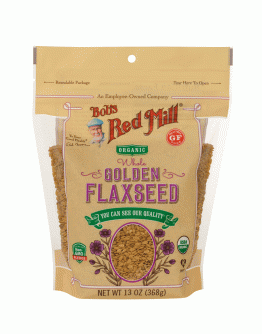 BOB'S RED MILL GLUTEN FREE ORGANIC WHOLE GOLDEN FLAXSEEDS (368GMS)