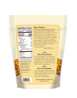 BOB'S RED MILL GLUTEN FREE POPCORN YELLOW (850GMS)