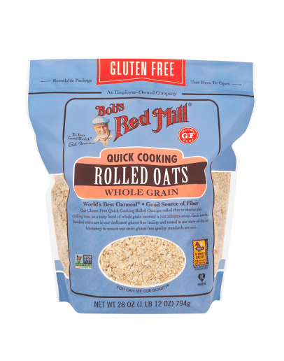 BOB'S RED MILL GLUTEN FREE WHOLE GRAIN QUICK ROLLED OATS ORIGINAL (794GMS)