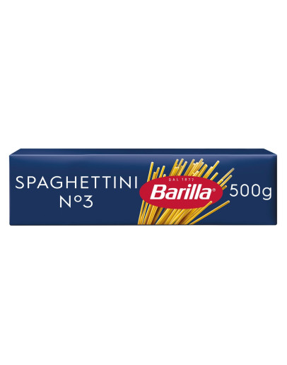 BARILLA SPAGHETTINI NO.3  (500GMS)