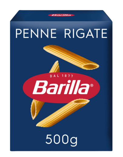 BARILLA PENNE RIGATE (500GMS)