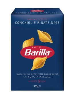 BARILLA CONCHIGLIE RIGATE (500GMS)