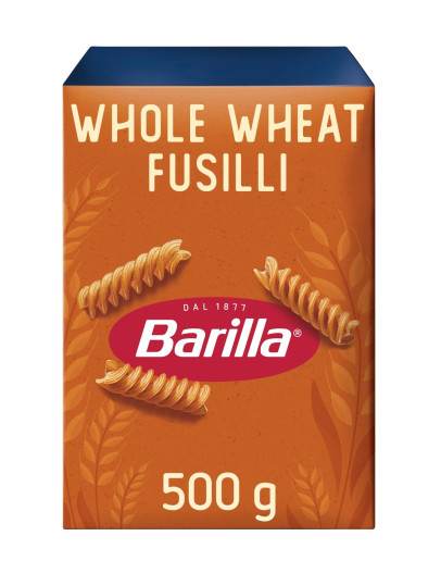BARILLA WHOLE WHEAT FUSILI (500GMS)