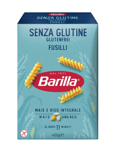 BARILLA GLUTEN FREE  FUSILLI (400GMS)