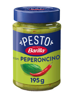 BARILLA PESTO SAUCE BASIL & PEPPERS (195GMS)