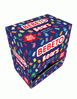 BEBETO GRAVITY BOX BEARS (8GMS)