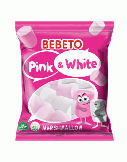 BEBETO MARSHMALLOW PINK & WHITE (60GMS)