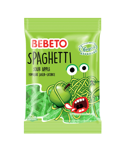 BEBETO SPAGHETTI APPLE (80GMS)