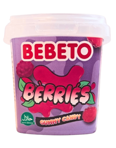 BEBETO BERRIES CUP (150GMS)
