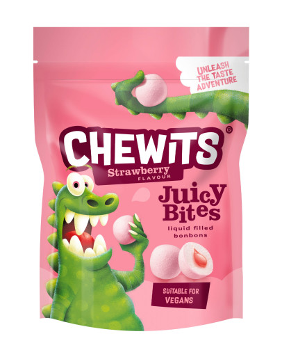 THE JELLY BEAN FACTORY CHEWITS STRAWBERRY BITE BAG (115GMS)