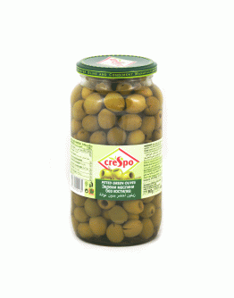 CRESPO PITTED GREEN OLIVES JAR (907GMS)
