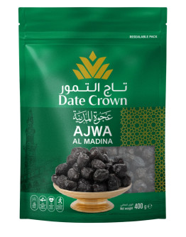 DATE CROWN AJWA DATES (400GMS)