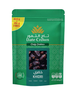 DATE CROWN KHIDRI DATES (400GMS + 100GMS)