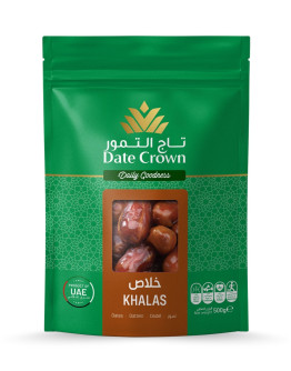 DATE CROWN KHALAS DATES (500GMS)