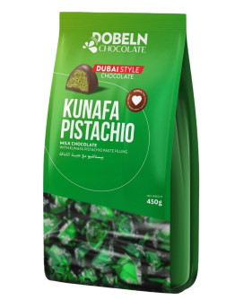 DOBELN KUNAFA PISTACHIO DIAMOND TWIST (450GMS)