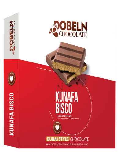 DOBELN KUNAFA BISCO BAR (80GMS)