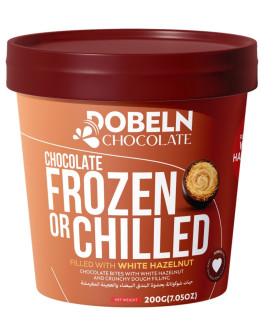 DOBELN WHITE H/NUT CHOCO BITES (200GMS)