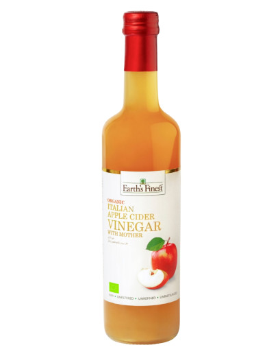 Earth’s Finest OG APPLE CIDER VINEGAR W/MOTHER (500ML)