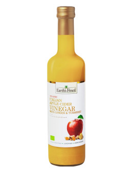 Earth’s Finest OG APPLE CIDER VINEGAR GINGER TURMERIC (500ML)
