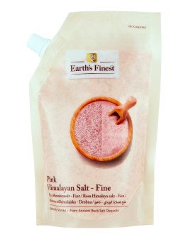 Earth’s Finest PINK HIMALAYAN SALT FINE (500GMS)