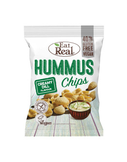 EAT REAL HUMMUS CHIPS CREAMY DILL (135GMS)                                                           