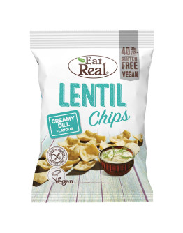 EAT REAL LENTIL CHIPS CREAMY DILL (113GMS)                                                           